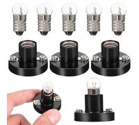 GETAJGHSD 5Pièces Kit Douilles de Lampe et Ampoules Outils Expérimentaux pour Enseignement de Électricité Physique