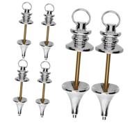 GETAJGHSD 6pièces Pendule Pour Dowsing Et Divination Accessoire De Et Chakras Pendentif Spirituel Pour Énergétiques Et Soin
