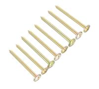 GETAJGHSD 8 Pièces Piquets D'arpentage en Acier Inoxydable Multifonctionnels pour Construction et Ingénierie, Marquage Portable des Limites de Propriété et Points de Mesure