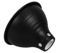 GETAJGHSD Abat-Jour Chauffant Couvercle Lampe E27 en Fer Noir pour Reptiles Protection Anti-brûlure et Design Réflecteur pour Terrarium et Enclos d'animaux
