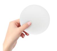 GETAJGHSD Abat-Jour Suspendu en Verre Mat Blanc 15 CM, Globe pour Lampes Murales et Plafonniers, Éclairage Confortable pour Salle à Manger, Chambre et Salon, Design Facile à Installer