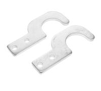 GETAJGHSD Accessoires d'Échafaudage 2 Pièces Crochets en Acier pour Fixations Sécurisées de Planches, Adaptés aux Travaux de Construction et Décoration Extérieurs