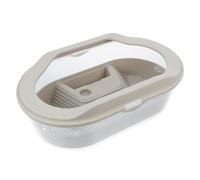 GETAJGHSD Aquarium pour Tortues en Plastique Étanche Système de Rétention d'eau, pour L'alimentation et L'élevage des Reptiles, 1 Pièce Portable