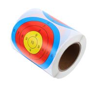 GETAJGHSD Autocollants de Tir sur Cible Fluorescents 76 Mm Papier Adhésif Phosphorescent 200 Pièces Entraînement Tir Arc Clubs Extérieurs et Intérieurs