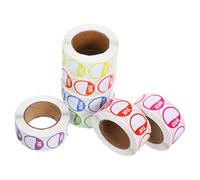 GETAJGHSD Autocollants Semaine en Cuivre Colorés, 7 Rouleaux Pratiques et Amovibles pour Organisation en Restaurant ou Boutiques