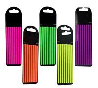GETAJGHSD Bandes de Lecture Fluorescentes Pet 5 Feuilles en Différentes Couleurs, Autocollants pour Aider la Concentration et Marquer les Pages, pour Garçon et Filles et Adolescents