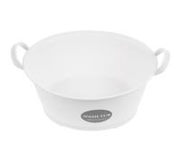 GETAJGHSD Bassin de Lavage Plastique Rose à Double Anse pour Usage Domestique, Design Antidérapant et Facile à Déplacer, Visage Cuisine