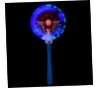 GETAJGHSD Bâton Lumineux Halloween pour Fête Moulin à Vent Lumineux Toupie Lumineuse Musicale Cadeau De Fête Baguette De Princesse Lumineuse