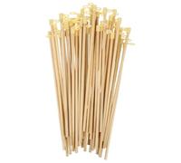 GETAJGHSD Bâtons de Lanternes Traditionnelles en Bambou 100 Pièces Crochet pour Créations Lanternes Papier et Fêtes