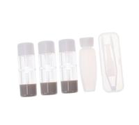 GETAJGHSD Boîtes à Lentilles Léger et Compact avec Flacon Solution et Pince Ensemble de 3 en Plastique Transparent Protection Optimale des Lentilles pour Voyage ou Classe