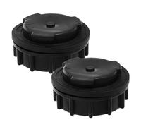 GETAJGHSD Bouchon D'évier pour Broyeur à Déchets 2pcs, Plastique Noir Étanche et Résistant aux Intempéries, pour Poubelles Extérieures 660l, Protection Anti-fuite