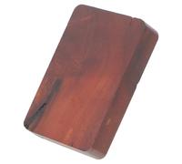 GETAJGHSD Breloque Suspendue Symbole de Chance et Protection en Bois Marron Design Unique et Trou Polyvalent pour Artisanat du Bois et Création de Bijoux