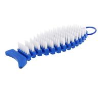 GETAJGHSD Brosse de Nettoyage Multifonction de Poisson pour Équipement de Fitness et Barre D'haltères Poils Souples en Nano Bleu, Accessoire Flexible pour Salle de Sport