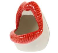 GETAJGHSD Cabane en Céramique Confortable pour Hamster et Petits Animaux, Maison Rafraîchissante Rouge de Fantôme, Nid Décoratif pour Rat et Hérisson