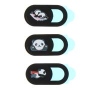 GETAJGHSD Cache Webcam Coulissant Abs, Lot de 3, Anti-Hacking