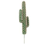 GETAJGHSD Cactus Artificiel Décoratif sans Pot 46 Cm, Modèle Simulé 3 Branches en Plastique Réaliste Vert Désert, Décoration Intérieure pour Maison, Bureau, Hôtel et Jardin