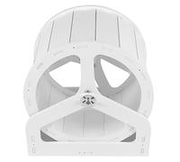 GETAJGHSD Cage à Hamster Blanche Roue d'exercice en Plan, à Mâcher Intégré pour Augmenter L'activité Bien-Votre Petit Animal