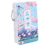 GETAJGHSD Cartes Apprentissage Japonaises Gojūon Cartes De Syllabaire Hiragana Katakana Moyenne pour Débutant