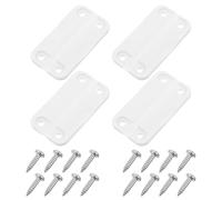 GETAJGHSD Charnières en Plastique résistantes à la Rouille 4 pièces avec vis pour réparation Rapide de glacière extérieure Compatible Igloo 50-165 QT pour Camping et événements Sportifs