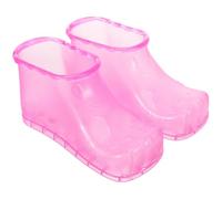 GETAJGHSD Chaussures de Bain de Pieds Taille 125 CM Rouges Bottes de Massage des Pieds en Matériau Résistant Bassine Portable pour Trempage et Pédicure Spa à Domicile Fatigue et