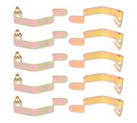 GETAJGHSD Clips de Fixation Boîtier de Filtre à Air Voiture Lot de 10 Clips en Acier pour Ventilation Automobile Protection Moteur