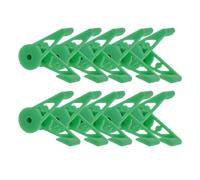 GETAJGHSD Clips de Formation pour Plantes Réglables à Angle Ajustable en PP Vert, 10 Pièces, Outil Polyvalent pour Soutien et Entraînement des Branches en Jardinage Extérieur