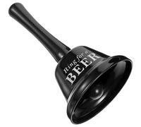 GETAJGHSD Clochette en Métal Lettres, Cloche à Main Bruyante pour Bar et Café, Décoration pour Enterrement de Vie de Garçon et Fêtes