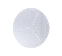 GETAJGHSD Compas de Menuiserie en Acrylique Blanc Outil de Centrage pour Tourneur sur Bois Localisateur de Centre Écologique pour Bûches et Bricolage