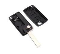 GETAJGHSD Coque Clé Voiture Boutons Pliable Plastique Housse Clé Rechange Compatible Remplacement Télécommande Pratique et Portable