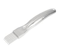 GETAJGHSD Coupe-oignons Verts en Acier Inoxydable Robuste Effort, Outil Pratique pour Couper les Oignons et Piments Cuisine Professionnelle