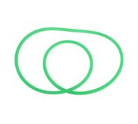 GETAJGHSD Courroie Ronde Sèche-linge Pu Polyuréthane Surface Polie Ou Rugueuse Anneau De Support o Pour Rechange Transmission Et Installation Facile