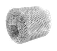 GETAJGHSD Couvre-Gouttière en Acier Inoxydable Rouleau 15 CM X 600 CM Grille de Protection Feuilles Usage Extérieur pour Jardin et Terrasse Protège-Gouttière