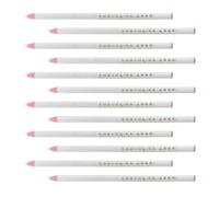 GETAJGHSD Crayons à Couture Blancs Effaçables à Chaleur Lot de 12 Stylos Décolorants pour Vêtements et Couturières Professionnelles Outils de Couture Pratiques Haute Température