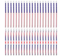 GETAJGHSD Crayons à Écrire en Bois Drapeau Américain et Britannique, 40 Pièces, Résistance la Casse et Taille Facile, pour École et Projets Artistiques