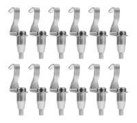 GETAJGHSD Crochets de Câble Métalliques Solides Verrou à Code, Lot de 12 Suspendre de Tableaux en Intérieur