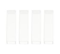 GETAJGHSD Cuvettes Optiques en Verre 10 MM Lot de 4 Pièces pour Spectrophotométrie Uv-Vis Cuvettes de Laboratoire Précises pour Analyse Spectrale Compatibles Spectrophotomètres