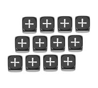 GETAJGHSD Dés Mathématiques 12Pcs pour Garçon et Filles Accessoires de Jeu Éducatifs Aide à L'Apprentissage Matériau Acrylique Sécurisé Jeu pour L'Éducation