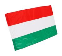 GETAJGHSD Drapeau Hongrois Grand Format 90x150 Cm en Polyester Résistant pour Décoration Extérieure, Cape Patriotique pour Événements Sportifs et Fêtes, Drapeau National Solide et Coloré