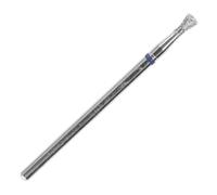 GETAJGHSD Embout de Ponceuse à Ongles en Acier Inoxydable pour Manucure et Pédicure, Tête de Polissage d'Entonnoir Diamant, Outil Professionnel pour Prothésistes Ongulaires