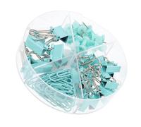 GETAJGHSD Ensemble de Pinces à Reliure Multifonctions et Agrafes de Tri de Tickets en Fer, Kit Bureau 1 Set, Fixation Papier Pratique pour École et Bureau