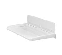 GETAJGHSD Étagère De Chevet Pliante Blanche, Organiseur De Rangement Mural Extensible, Matériau Solide, Gain De Place pour Chambre, Bureau Ou Dortoir, Étagère De Chevet Pratique