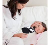 GETAJGHSD Étui de Transport Antichoc en EVA pour Thermomètre Frontal Mallette de Rangement, Solide et Léger, Adapté Voyage la Maison