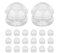 GETAJGHSD Fermoirs de Boucles D'oreilles Résistants la Déformation Changement de Couleur en Silicone 100 Pièces Haute Résistance Création de Bijoux