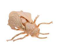 GETAJGHSD Figurine Abeille PVC Réaliste Sculpture Insecte Décorative Petite pour Bureau Ornement Feng Shui pour Maison et Table Accessoire Cadeau Pratique et