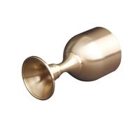 GETAJGHSD Gobelet en Laiton Brossé 120 Ml, Coupe à Vin Rétro pour Culte et Offrande, Décoration Classique pour Maison et Espace de Travail
