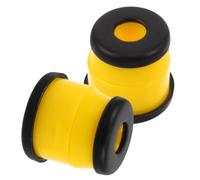 GETAJGHSD Jeu de 1 Set de Coupelles de Pivot en Plastique et PU Jaune pour Trucks de Surfskate, Absorption des Chocs et Entretien pour Accessoires de Skateboard en Milieu Urbain