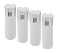 GETAJGHSD Kit 4 Poids Cordon Store Vertical Blanc Poignée Antivol en Plastique pour Stores Enrouleurs et Usage Domestique