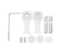 GETAJGHSD Kit de 10 Vis de Fixation pour Siège de Toilette Suspendue en Nylon et Alliage Design Élégant, Verrouillage Sécurisé et Résistance la Déformation, Accessoires pour Salle de Bain
