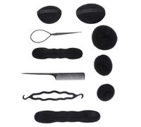 GETAJGHSD Kit de 71 Pièces D'outil de Coiffure en Plastique pour Créer Chignons et Tresses, Accessoires Professionnels pour École de Cosmétologie et Salon D'éducation