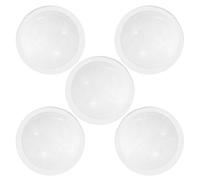 GETAJGHSD Lentille Convexe Ronde 5 Pièces 12,5 MM en Verre Optique pour Lampe Torche et Utilisation en Physique Expérimentale